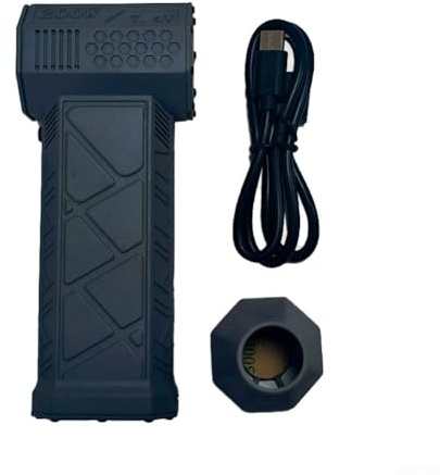 HpLive Trockengebläse Dry Mini-Gebläse ，130000 RPM Windgeschwindigkeit 52m/s industrieller Duct Fan 3nd Generation X3 Gewaltiges Gebläse für Tastaturen/PC/BBQ/Auto/Camping