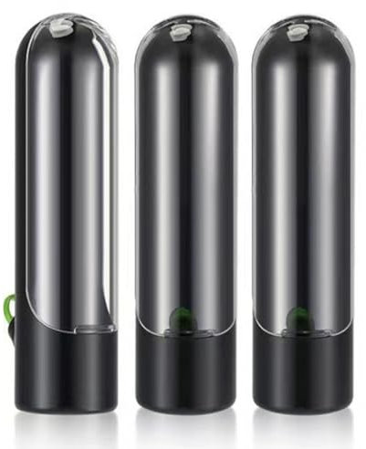 Swiixxer 3 Piezas Protector de Hierbas para Refrigerador Conservador de Tazas para Hierbas Frescas para Refrigerador Almacenamiento de Hierbas para Cilantro Perejil Espárragos