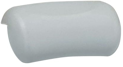 Cpolebev Oreiller de Bain Spa Appui-Tête de Baignoire Antidérapant Oreillers de Bain Doux et Imperméables avec Ventouses Coussin de Cou de Bain Gris