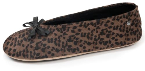 Isotoner Chaussons Ballerines femme semelle moelleuse confort | Pantoufle Velours Mousses complémentaires pour un confort durable et un maintien optimal au quotidien.