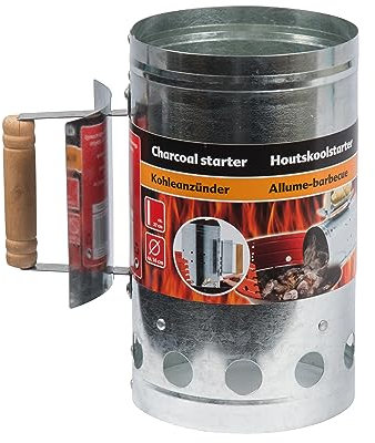 BBQ Collection - ciminiera/starter per barbecue a carbone -16 x 27 x 25,5 cm