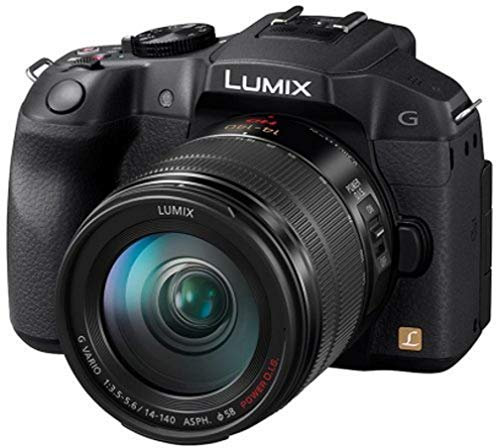 Panasonic Lumix DMC-G6HEG-K Systemkamera (16 Megapixel, 7,6 cm (3 Zoll) Display, Full HD, optische Bildstabilisierung, WiFi, NFC) mit Objektiv Lumix G 14-140mm/F3,5-5,6 Power OIS schwarz