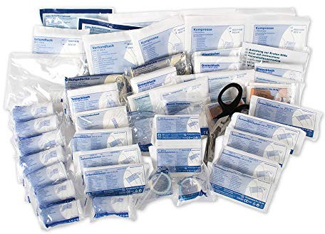 Verbandstofffüllung Nachfüllset Erste Hilfe Kasten DIN 13157 oder DIN 13169, Beschreibung:EHK Nachfüllset DIN 13169