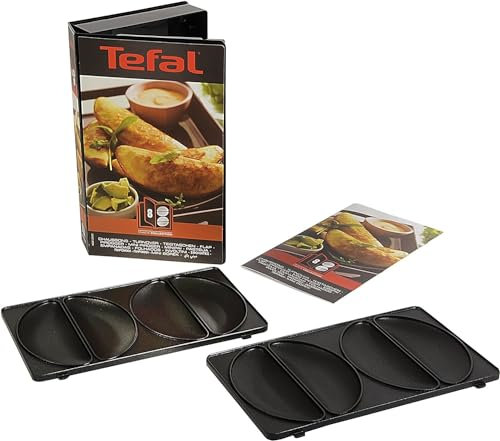 Tefal XA8008 - Accesorio para sandwichera, 226/132 mm, para empanadas, negro