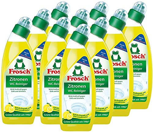 Frosch Zitronen WC Reiniger, 10er Pack (10 x 750 ml)