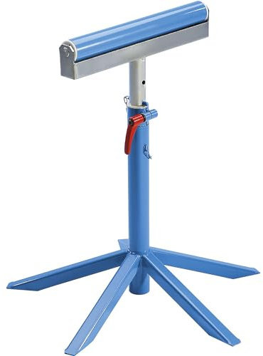eurokraft | pro | Servante télescopique | avec rouleau en acier | plage de levée 675-1065 mm | force 500 kg
