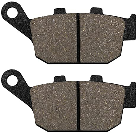 Cyleto Plaquettes de Frein Arrière pour Honda XL 600 V Trans Alp 1991-2000 XL650V Transalp 650 2000-2007 XRV650 Africa Twin 1988 1989