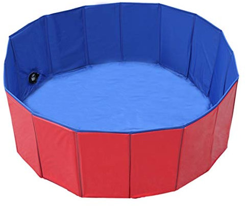 Hundebadewanne Schwimmbecken Planschbecken Faltbares Schwimmbad für mittlere und große Hunde Paperllong®