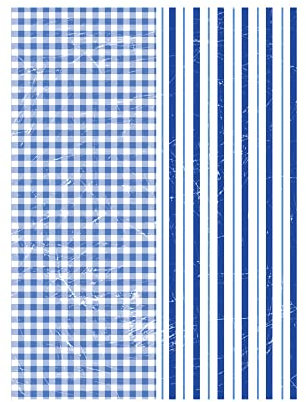 Redesign With Prima® - Ginham & Stripes Möbeltransfer, Badezimmer, Nachttisch, Tischdekoration, Wandaufkleber, DIY, Tapete, Wandaufkleber, Dekoration für Küche, Wohnzimmer, Schlafzimmer