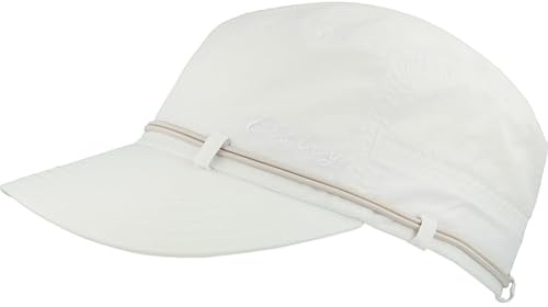 Eisley Damen Kilauea * Cooldry Innenband Cap Mit UPF50+ Atmungsaktiv & Schnell Trocknend Kordelzug, Weiss.beige, Einheitsgröße EU