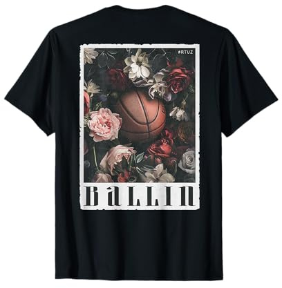 Basketball Hip Hop Urban Edgy Y2K Backprint Streetwear T-Shirt