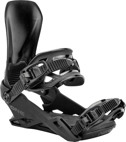Nitro Herr One snowboardbindning, ultra svart, M