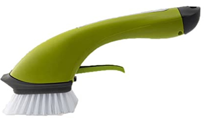 HAPINARY Shower Cleaner for Kitchen Long Handle Cleaning Brush Water Spray Dishwashing Tool