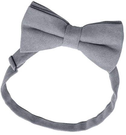 Kids Bow Boy's Pre-Tied Ties Tie with Spots & Adjustable Buckle & Strap Classic Solid Colour Bow Tie for Baby Toddler Birthday Wedding Formal Party Banquet Prom Ball Fancy Dress