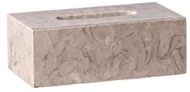 Zhaoj24-05 Kosmetiktücher Box Marmor Tissue Box Wohnzimmer Couchtisch Licht Luxus Schublade Box Toilette Badezimmer Waschlappen Aufbewahrungsbox für Esszimmer Badezimmer Schlafzimmer