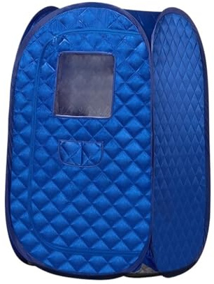 WESLNN Tente De Sauna Portative Pliable, Spa Complet for Une Personne, for Thérapie Détox, sans Vapeur(Blue)