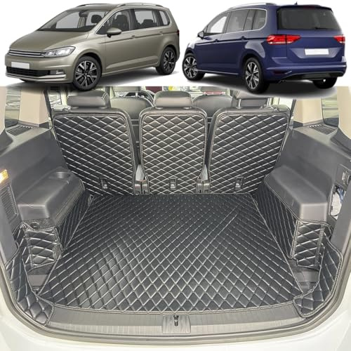 7DEEKEI Kofferraumwanne kompatibel mit VW Touran II 2015-2025 5-sitzer