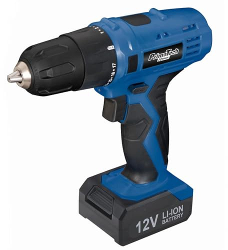 Ribimex PRLPV120 Trapano Avvitatore Primo-Tech 12 V a Batteria Li-Ion