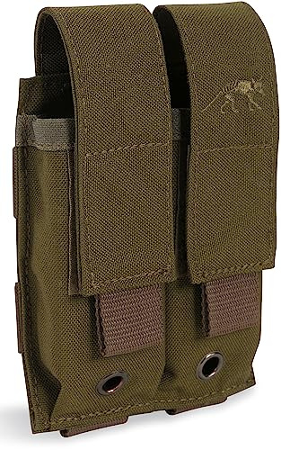 Tasmanian Tiger TT DBL Pistol Mag Pouch MKII Molle-Kompatible Doppel-Magazintasche für Pistolen kompatibel mit Glock SIG Beretta M9