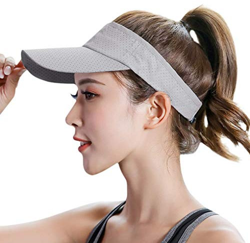 Unisex Reise Sonnenhut Sommerhut Kappe Schirmmütze Schnell-Trocknend Outdoor Sonnenblende Sonnenschild Strand Tennis Golf Sonne Visier Cap