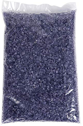 Eurosand Glasgranulat, Glassplitt 2-4 mm violett 5 Kg (1 Kg = 3,59EUR)