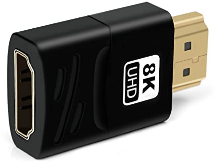 AIYEEN Acoplador HDMI 8K, Extensor HDMI Macho a Hembra Conector Extensor para HDTV, PC, Monitor