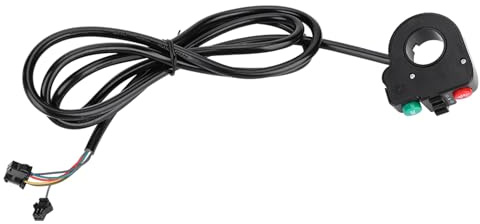 3-in-1 Lichthupen-Drehschalter für Mountainbike, Elektroroller, DK 15, Motorrad-Hupenknopf, Schalter, Lenker, Schalter für Lichter, Roller, Licht, Blinker, Elektrisch
