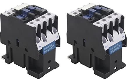 Schütz 2X Power AC.Contactors 1No AC 220V 50/60 HZ Coil Electronic Starter Starter Relay 32a Industrial Electrical ZFUGEDRLI