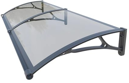 WERKA PRO Marquise Aluminium et Polycarbonate 80x240 cm