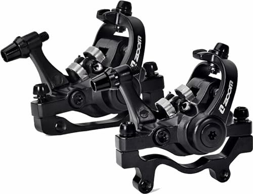 FAMEX RIDE MTB Bike Mechanical Disc Brake Calliper Front & Rear Double piston Drive Brake Strong (Brake pads included)