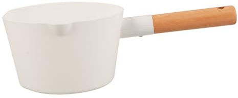 MAGICLULU Cucharón de Madera Pala para Achicar Agua Mango Largo para Cocina y Baño Resistente y Funcional en Restaurantes y Jardines