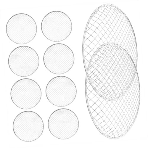 Happyyami 10pezzi Rete Da Barbecue Inossidabile Resistente e Leggera Per All Adatta Per Picnic e Carne e Verdure