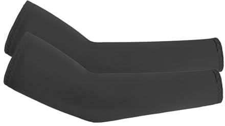 HUIJIQX 3 pares de mangas de verano, protección solar UV, hielo, ciclismo, correr, pesca, escalada, conducción, calentadores de brazo para hombres y mujeres, Gris Profunda, Talla única