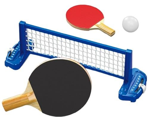 Tischtennis-Set, Mini-Sportspiel mit Ball – Lernspielzeug für Familie, Schule, Haus, Büro, Innen, Reisen