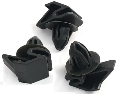 ADL Pack of 10 Clips For Ford Focus Black Sill Moulding Side Skirt Rocker Cover Clips OEM: W790225 / 1692599