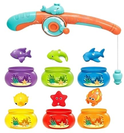 Fishing Game Educational Color Learning Activities