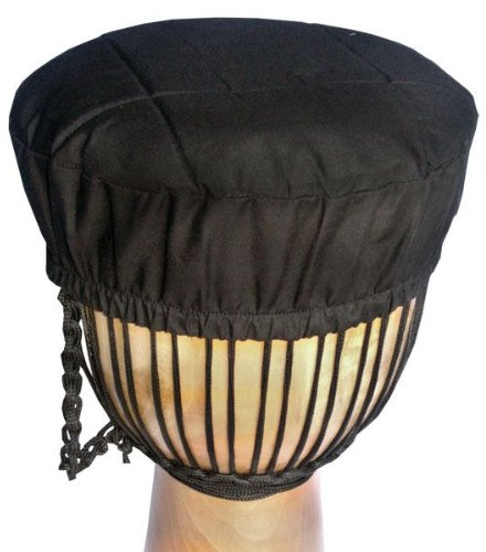 Shamandrum Tasche Rund Schwarz Gepolstert Ø 45 cm Schamanentrommel Trageriemen