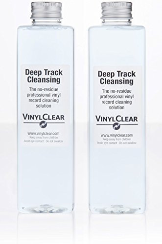 Vinyl Record & LP Professional Antistatic Cleaner Cleaning Solution Fluid (500ml). Ideal for all Record Cleaning Machines, or Refill for Your Vinyl Record LP Cleaning Kit.