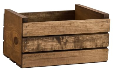 Darla'Studio 66 45 RPM Vinyl Record Storage Wood Crate