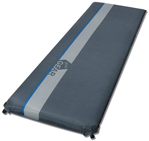 your GEAR ISO 700 - Isomatte selbstaufblasend – 200x63x7cm Luftmatratze mit 7cm Vollschaum, wasserdicht, Ultraleicht, für Camping, Outdoor, Gästebett, Strandmatte