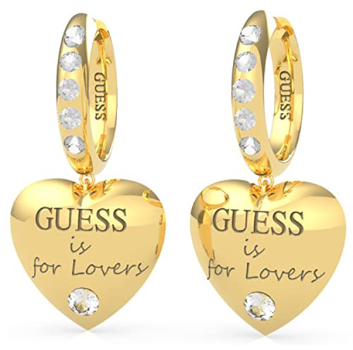 Guess Jewellery Guess is for lovers Ohrringe mit Swarovski, Einheitsgröße, Nicht-Edelmetalle, Kein Edelstein