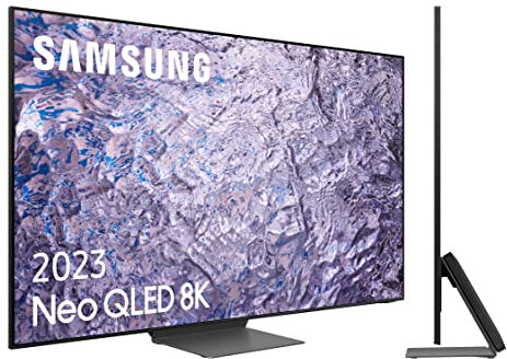 SAMSUNG TV Neo QLED 8K 2023 65QN800C Smart TV de 65 Con Quantum Matrix Technology Pro, Procesador Neural Con IA, Neo Quantum HDR 8K+, 70W Con Dolby Atmos®, y Motion Xcelerator Turbo+