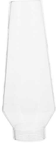 Hemobllo Abat-Jour Pour Lampe À Huile En Verre Transparent 5.12X1.97X1.97 Pouces Résistant Vent Et À La Chaleur Pour Lampe À Kérosène Décoration Intérieure