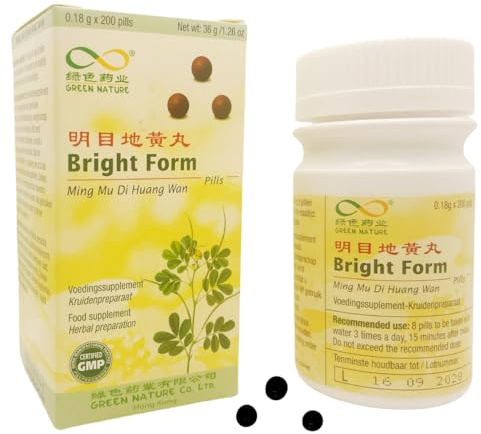 Ming Mu Di Huang Wan (Bright Form) – Kräuterformel – Green Nature