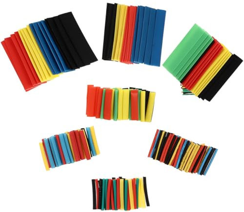 SEWOART 656pièces Gaines Thermorétractables Kit pour Fils Connecteurs De Câblage Thermorétractable