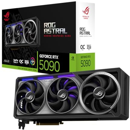 ASUS NVIDIA GeForce RTX 5090 Video Card 32GB GDDR7 PCI Express 5.0 / ROG-ASTRAL-RTX5090-O32G-GAMING