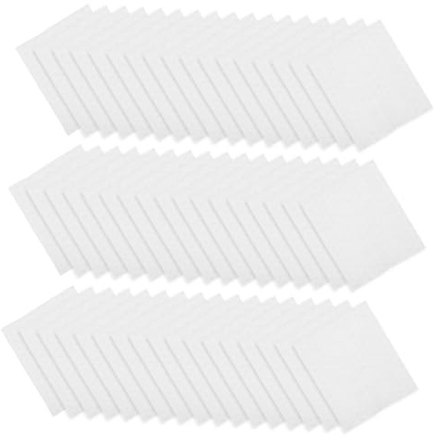 WRITWAA 450stücke Quadratische Wattepads für Gesichtsreinigung und Make-up Entfernung aus Baumwolle Wiederverwendbar für Pflege und Nagelpflege