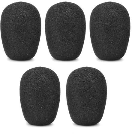 TQUXNGA Microfoni Schiuma Coperture Parabrezza Protezioni Per Poly 4310 UC/4320 UC/UC2 Microfoni Protezioni Microfono Schiuma Copertura