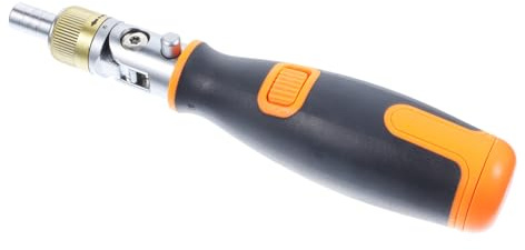 BAZEITFLOW Tournevis à Cliquet Multi-angle Jeu de Tournevis Manuel Acier Au Chrome-vanadium Outil de Réparation Ménager Ergonomique Antidérapant Compact et Léger pour Usage Domestique et