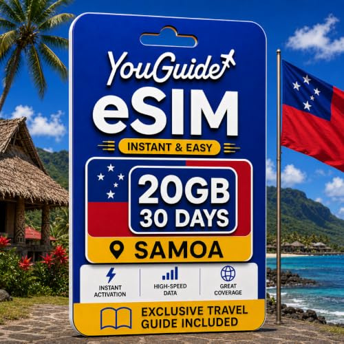 Samoa eSIM 20GB 30Days